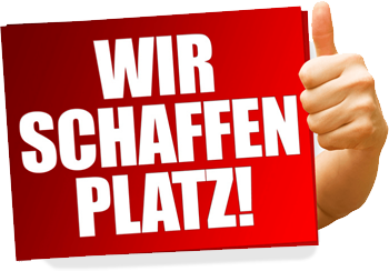 Wir schaffen Platz