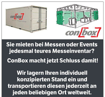 Messe & Eventstand Planung / Lagerung